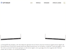 Tablet Screenshot of capturasur.cl